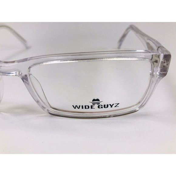New Wide Guyz Crystal MOOSE Eyeglasses 60mm for The Stylish Large Man - Picture 8 of 12